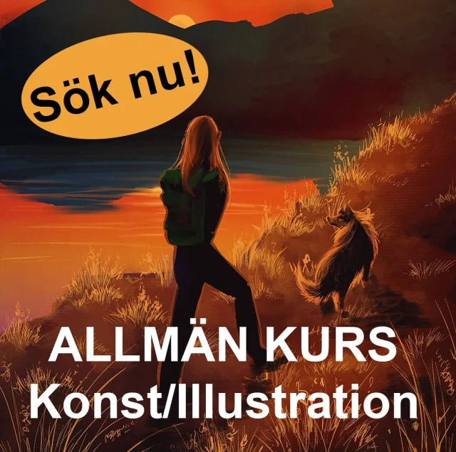 Sök nu: KONST & ILLUSTRATION/ allmänkurs

Är du en kreativ själ som vill vidare utveckla dina förkunskaper i ett mjukt och tillåtande sammanhang i en fantastisk naturskön och idyllisk miljö mitt i stan? 
Skeppsholmens folkhögskola är då den alldeles perfekta platsen för dig! 
Tveka inte, sök idag!