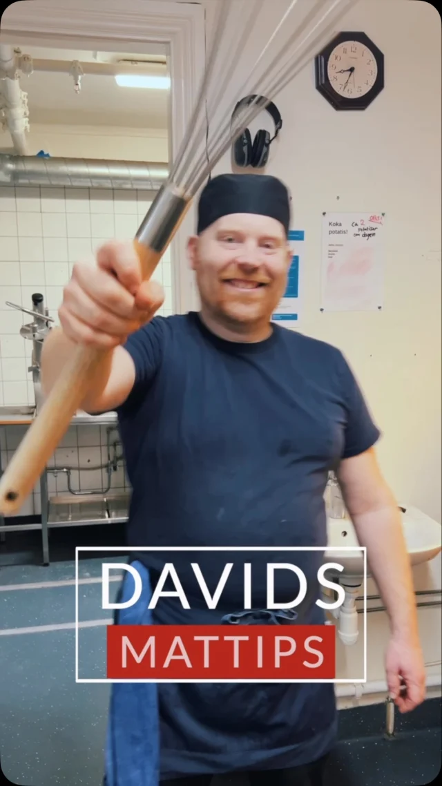 Davids mattips: Avsnitt 3 ”Hur du ser att degen är färdigkörd” 

#skeppsholmensfhsk #food #cook #dough